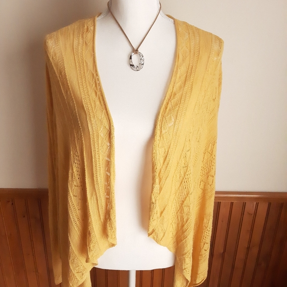 Mustard Yellow Torrid Cardigan size Torrid 1